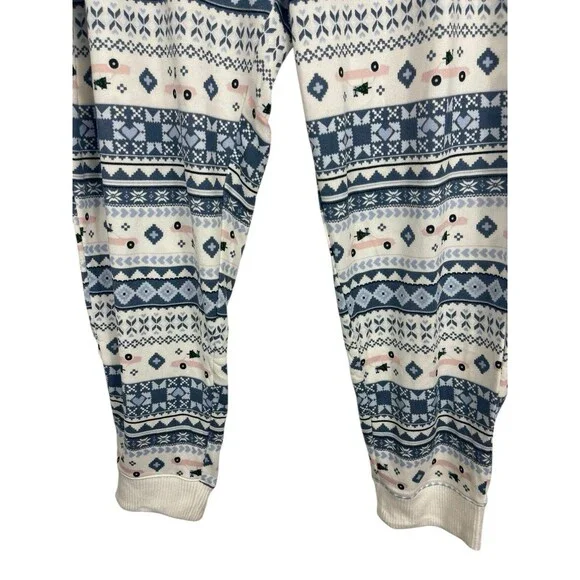 NWT LC Lauren Conrad Soft Cozy Winter Pajama Set 2X Jogger Pants Long Sleeve - Picture 7 of 16